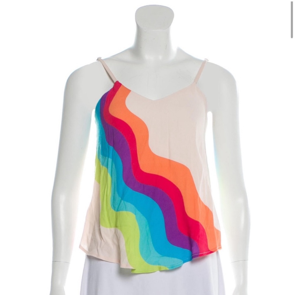 MARA HOFFMAN RAINBOW top S